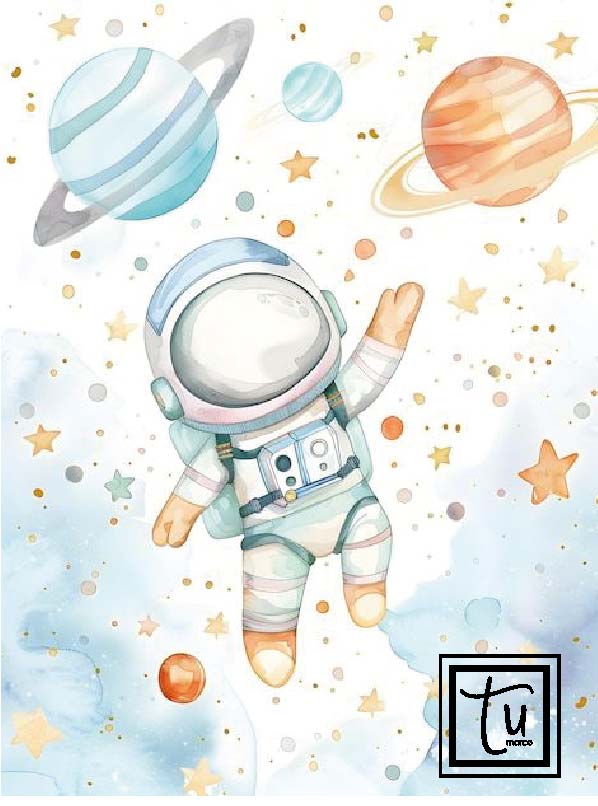 ASTRONAUTA ENTRE PLANETAS